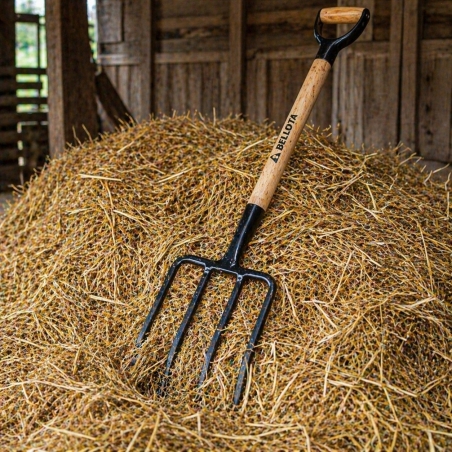 Horca Bellota 4 Púas para Tierra Compacta 