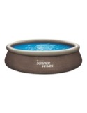 Piscina autoportante imitacion rattan  396x84cm + depurad...