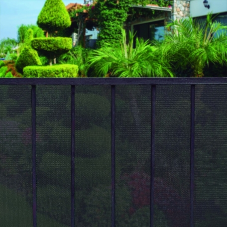 Malla ocultación LISTA 2x5 m 230 g/m² verde 