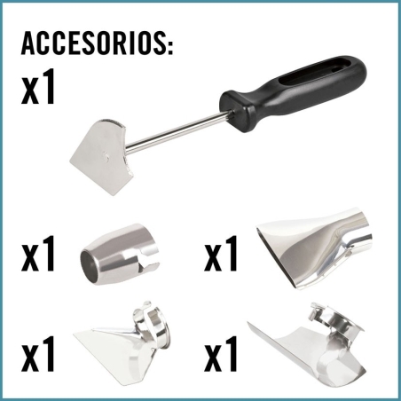 Pistola decapadora PRO XF2000D 2000W profesional 