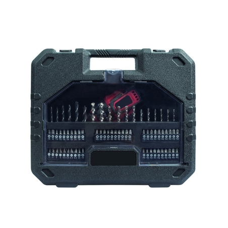 Taladro Percutor RATIO 18V Brushless + 68 Accesorios 