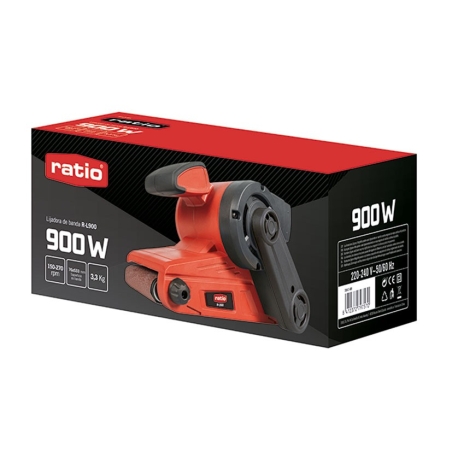 Lijadora de Banda 900W R-L900 Ratio Profesional 