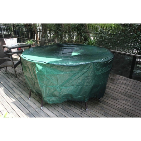 Funda muebles polietileno (mesa+sillas)  205x90 cm - Suin...