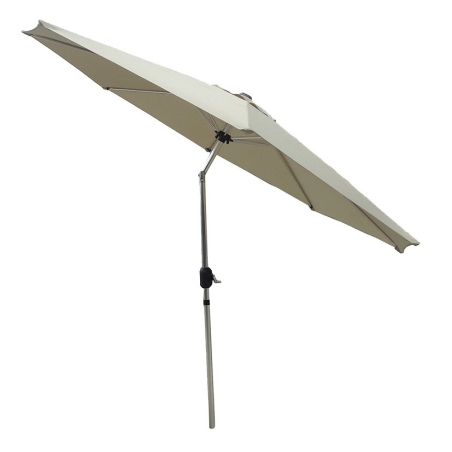 Parasol aluminio ø 270 mm  mastil 38mm crudo - Suinplas