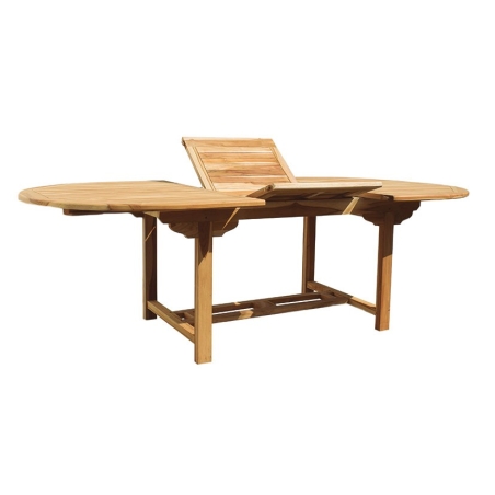 Mesa extensible teca mod. colonial ii 160/210 x 90 cm - S...