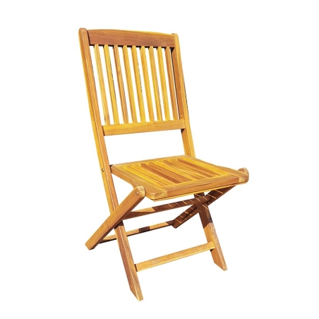 SILLA SIN BRAZOS MOD. MEDITERRANEO PLEGABLE 2 UDS
