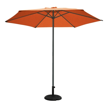 Parasol aluminio 3m ø color mastil 48mm antracita/terraco...