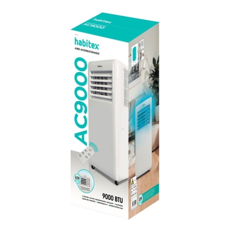 Aire acondicionado portatil 9000 btu habitex ac9000 - Sui...