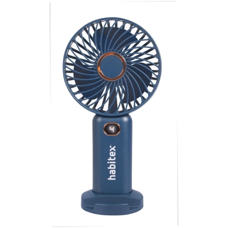 Ventilador de mano usb habitex azul - Suinplas