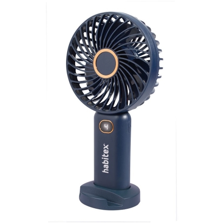 Ventilador de mano usb habitex azul - Suinplas
