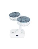 Ventilador sobremesa doble HABITEX V10 USB-C batería 