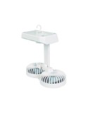 Ventilador sobremesa doble HABITEX V10 USB-C batería 