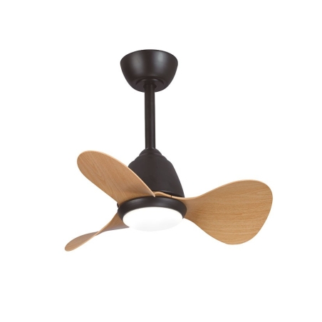 Ventilador techo led negro habitex 33bk - Suinplas
