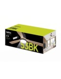 Ventilador techo led negro habitex 53bk - Suinplas