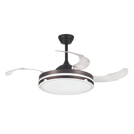 Ventilador techo plegable habitex 42bk - Suinplas
