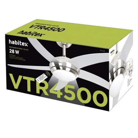 Ventilador techo led vtr 4500 mando a distancia - Suinplas