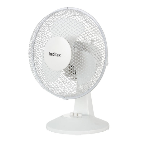 Ventilador sobremesa habitex s23 blanco - Suinplas