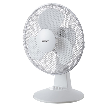 Ventilador sobremesa habitex s30 blanco - Suinplas