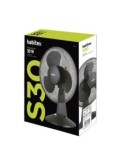 Ventilador sobremesa habitex s30 negro - Suinplas