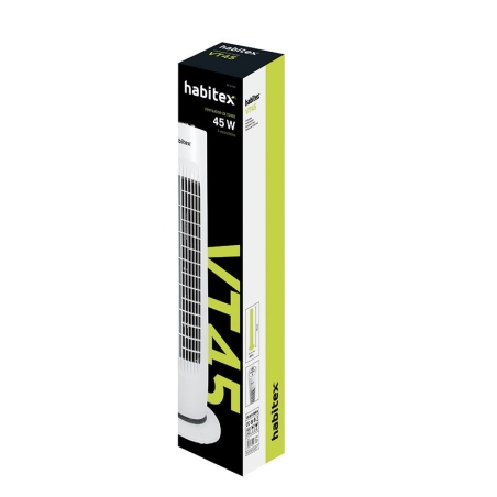 Ventilador de torre habitex vt-45 - Suinplas