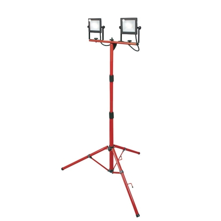 Foco LED Doble con Trípode RATIO WorkLine 2x50W 