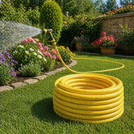 Manguera tricotada 19 mm x 50 m LISTA 