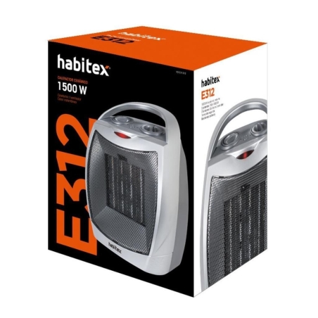 Calefactor ceramico habitex e-312 – compacto - Suinplas