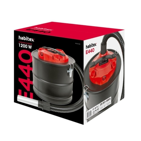 Aspirador de cenizas habitex e440 – 1.200w 20l  con funci...