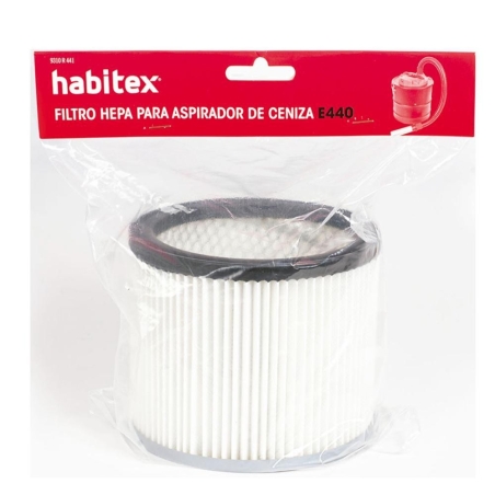 Filtro hepa de recambio para aspirador de cenizas habitex...