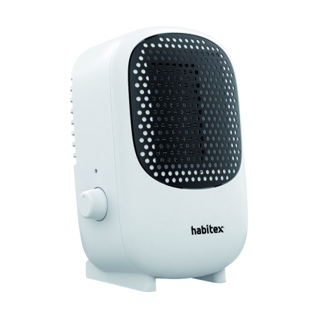 Mini Calefactor Cerámico Habitex WarmAir™ Blanco 