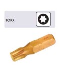 Puntas de atornillar t 20   5ud tinta - Suinplas