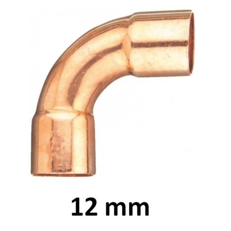 Codo largo 90 soldar hembra-hembra 12mm - Suinplas