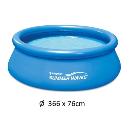 Piscina autoportante 366x76cm + depuradora - Suinplas