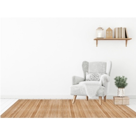 Alfombra bamboo cool gris 60x90 - Suinplas