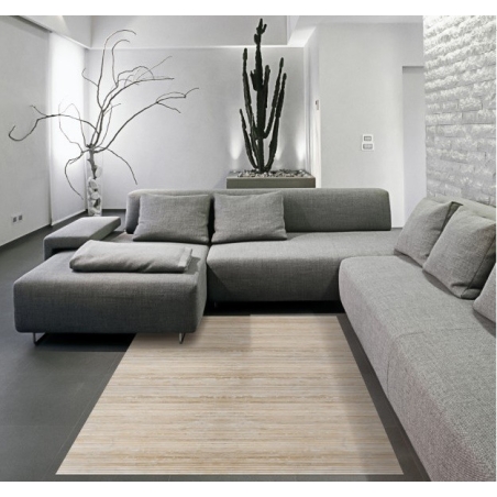 Alfombra bamboo cool gris 60x90 - Suinplas