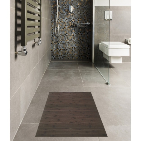 Alfombra bamboo cool gris 60x90 - Suinplas