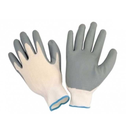 Guante nylon/nitrilo gris t9 - Suinplas