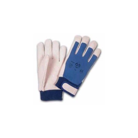 Guante cuero cierre velcro t-9 - Suinplas