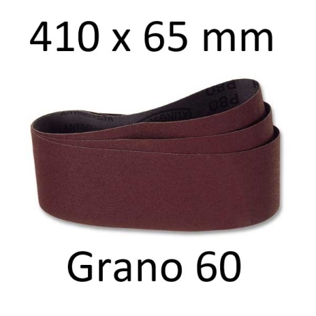 Cintas abrasivas 410x65 grano 60 - Suinplas