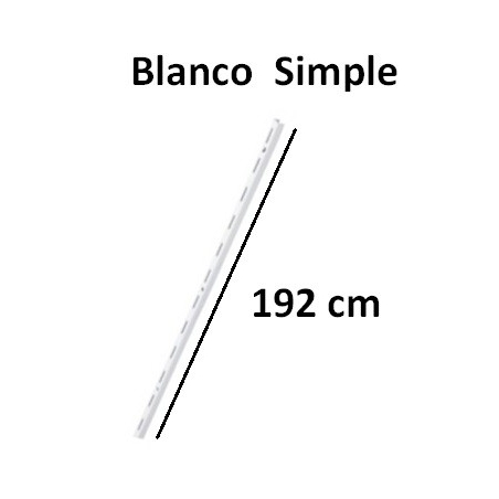 Guia simple blanco 96cm - Suinplas
