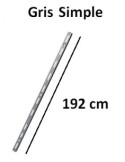Guia simple gris 96cm - Suinplas