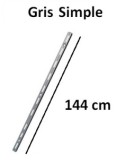 Guia simple gris 96cm - Suinplas