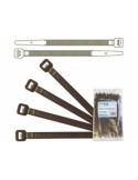 Brida marron de 200x3,60mm 100 ud - Suinplas
