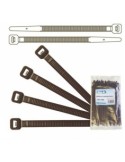 Brida marron de 200x3,60mm 100 ud - Suinplas