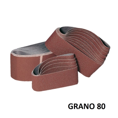 Lija banda  tela t33 100x610 g60  10ud - Suinplas