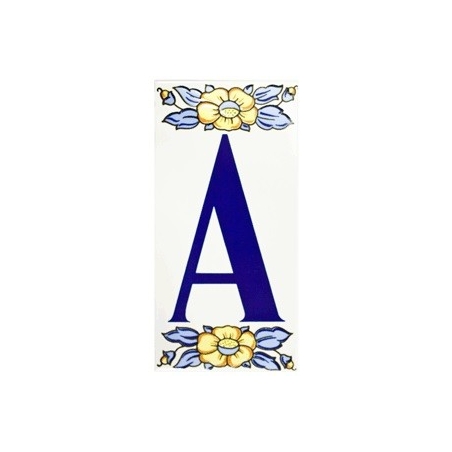 Letra de ceramica a - Suinplas