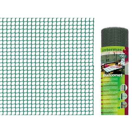Malla plastico pvc cuadro h11 de 11x11mm blanco 1m ancho...