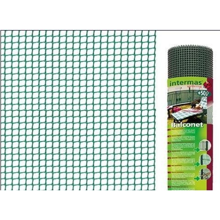 Malla plastico pvc cuadro h11 de 11x11mm blanco 1m ancho...