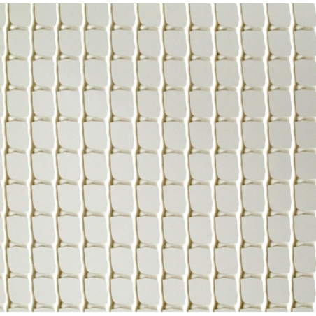 Malla plastico pvc cuadro h11 de 11x11mm blanco 1m ancho...