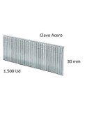 Clavos para clavadora neumatica hcfn 30 acero 1500ud caja...